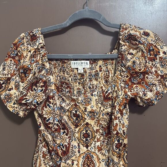 Idyllwind Women's Multicolor Boho Top Size XS - Picture 2 of 6